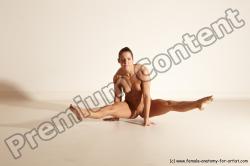 Modern Aerobic reference poses of Estera